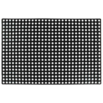 Door Mat Rectangular 40x60 cm Rubber 22 mm/80 x 120 cm