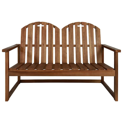 vidaXL 4 Piece Outdoor Lounge Set Solid Acacia Wood 2