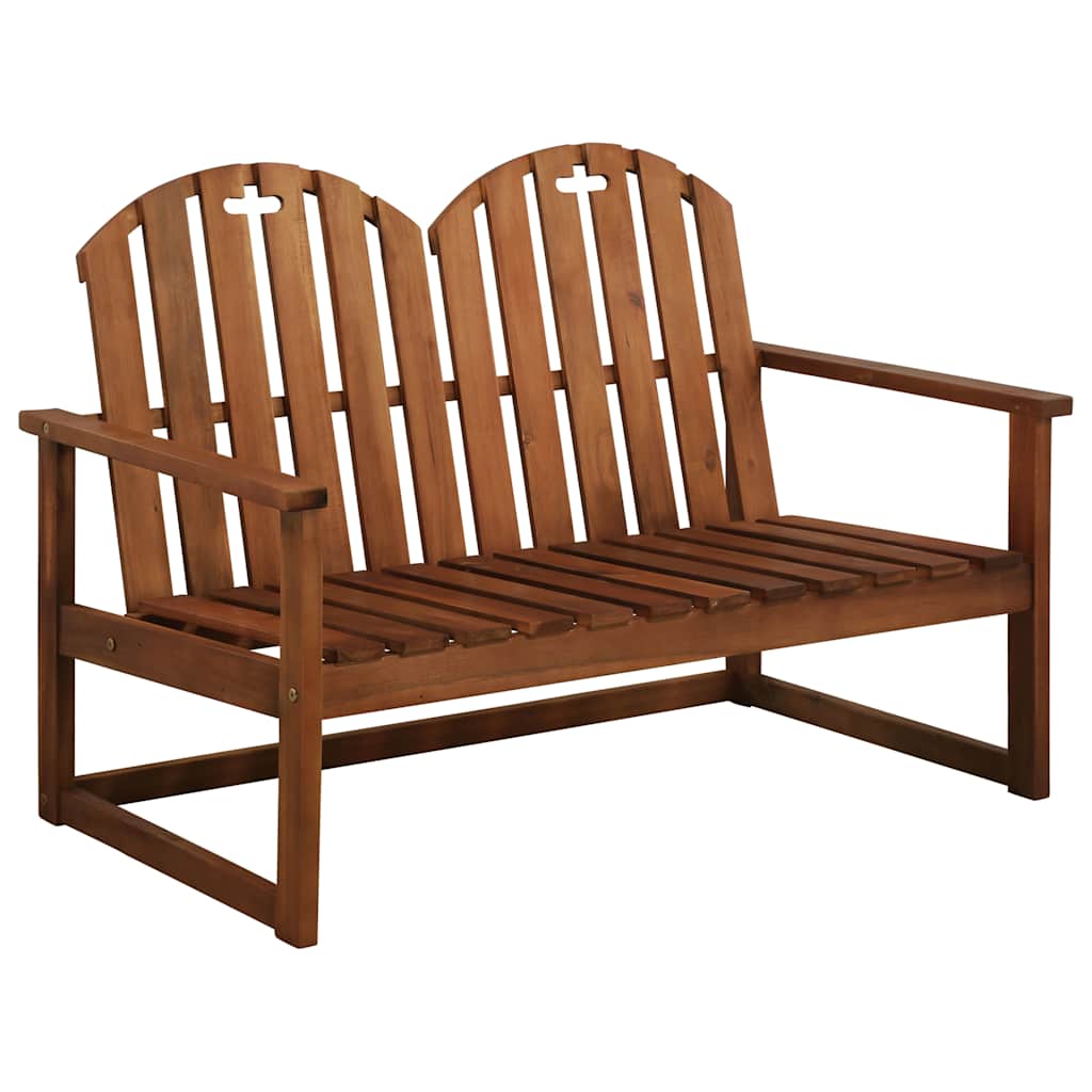 vidaXL 4 Piece Outdoor Lounge Set Solid Acacia Wood 3