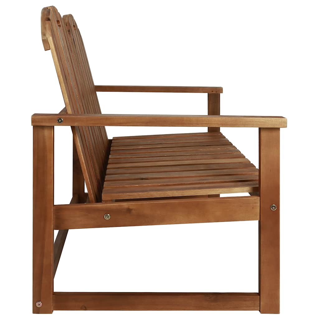vidaXL 4 Piece Outdoor Lounge Set Solid Acacia Wood 4