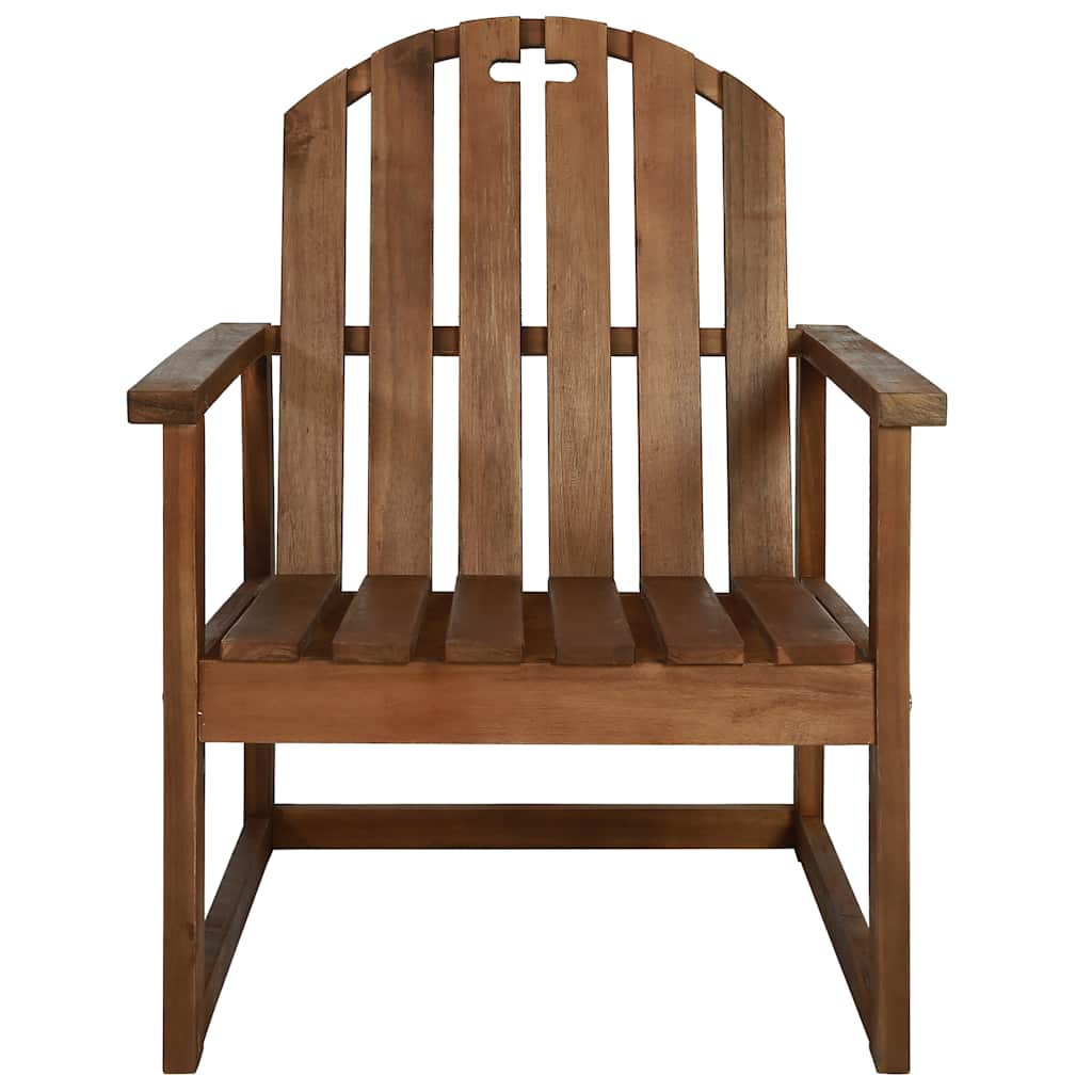 vidaXL 4 Piece Outdoor Lounge Set Solid Acacia Wood 6