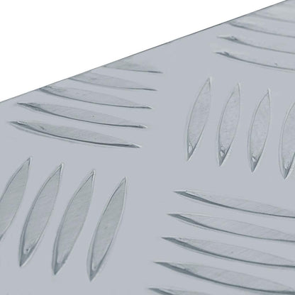 vidaXL Aluminium Box 90.5x35x40 cm Silver 6
