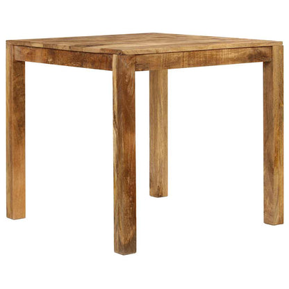 Dining Table 82 cm 80 cm Solid mango wood