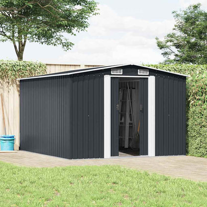 Garden Shed Metal Anthracite 178 cm 298 cm