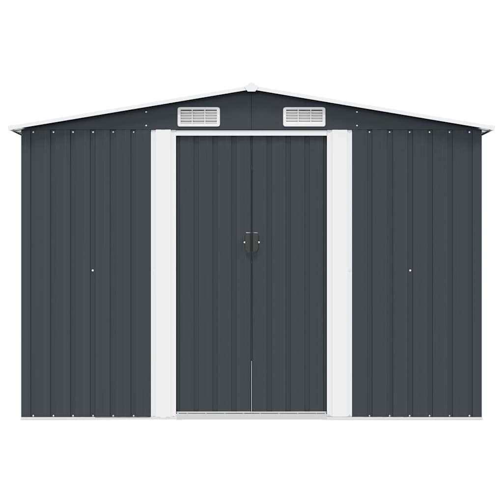 Garden Shed Metal Anthracite 178 cm 298 cm