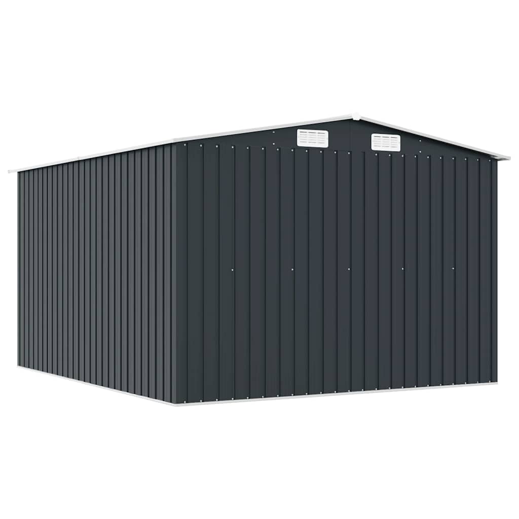 Garden Shed Metal Anthracite 178 cm 298 cm
