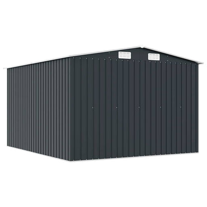 Garden Shed Metal Anthracite 178 cm 298 cm