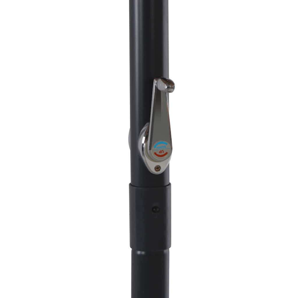 vidaXL Outdoor Parasol with Aluminium Pole 500 cm Terracotta 4