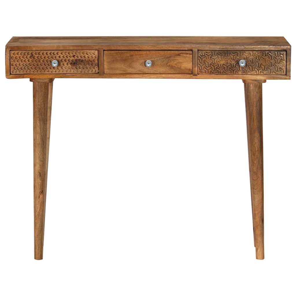 246976 vidaXL Console Table Solid Mango Wood 102x30x79 cm 2