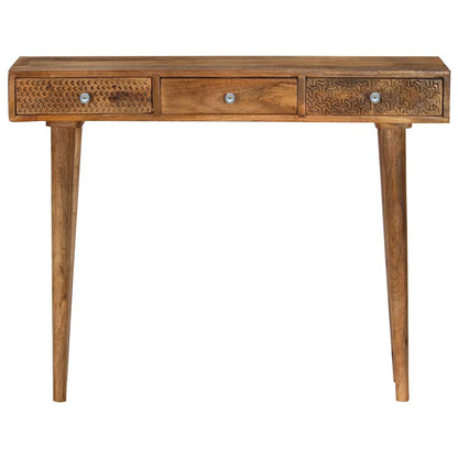 246976 vidaXL Console Table Solid Mango Wood 102x30x79 cm 2