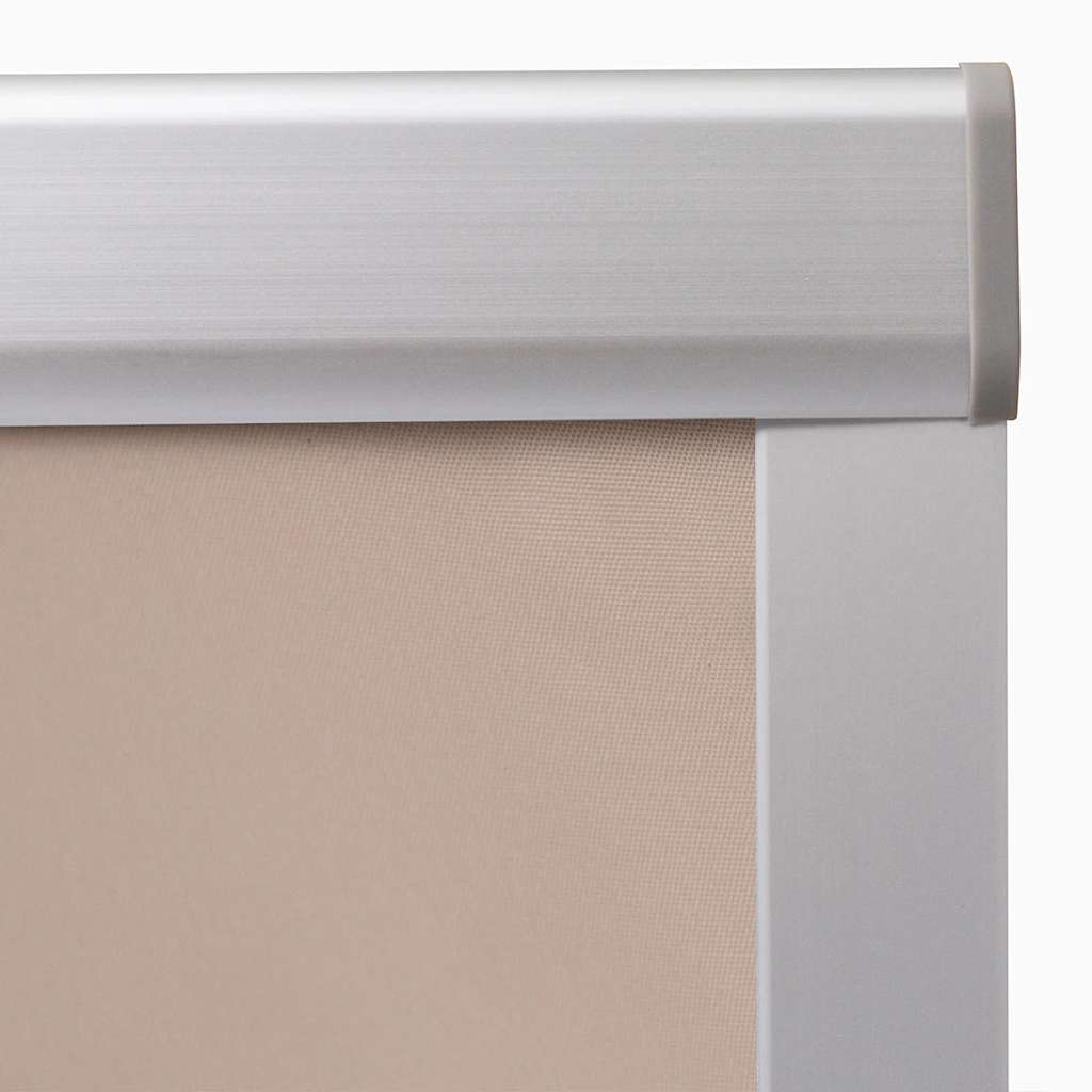 Blackout Roller Blinds GGL and GGU Beige MK04