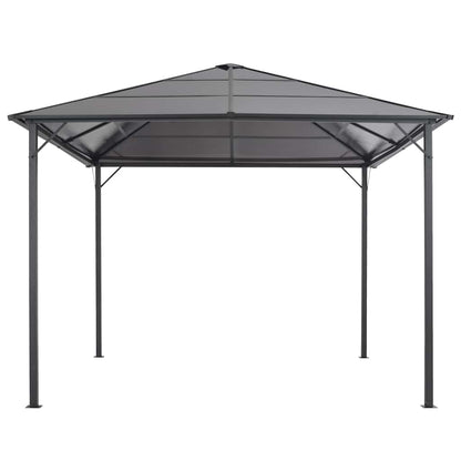 44641 vidaXL Gazebo with Roof Aluminium 3x3 m Anthracite 2