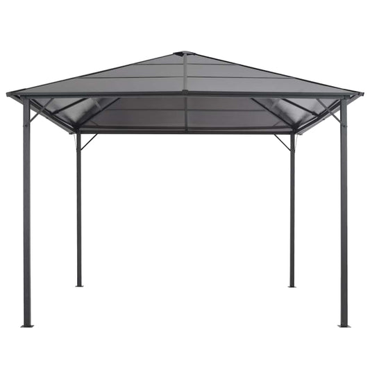 44641 vidaXL Gazebo with Roof Aluminium 3x3 m Anthracite 2