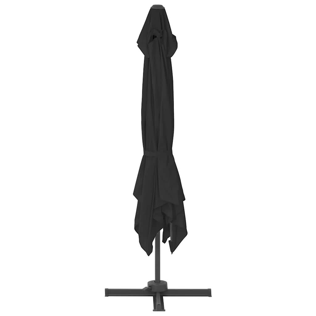 vidaXL Cantilever Garden Parasol with Aluminium Pole 300x300 cm Anthracite 5