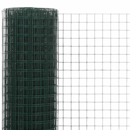 Welded Wire Fence 1000 x 40 cm Green Length 25 mm 10 x 0.4 m – 50 x 0.8 m 10 x 1.5 m