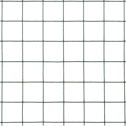 Welded Wire Fence 1000 x 40 cm Green Length 25 mm 10 x 0.4 m – 50 x 0.8 m 10 x 1.5 m