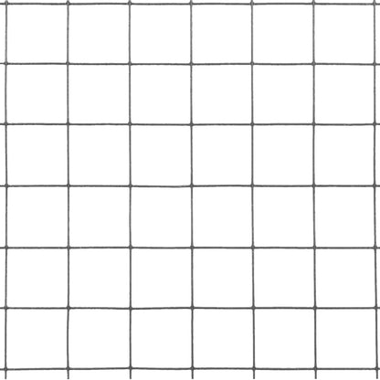 Chicken Wire Fence Steel with PVC Coating Grey Length 25 mm 10 x 0.4 m – 50 x 1 m 10 x 1.5 m