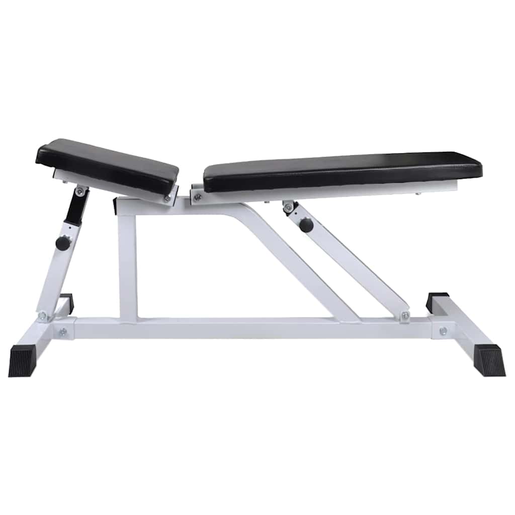 vidaXL Workout Bench with Barbell and Dumbbell Set 60,5 kg 4