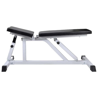 vidaXL Workout Bench with Barbell and Dumbbell Set 60,5 kg 4