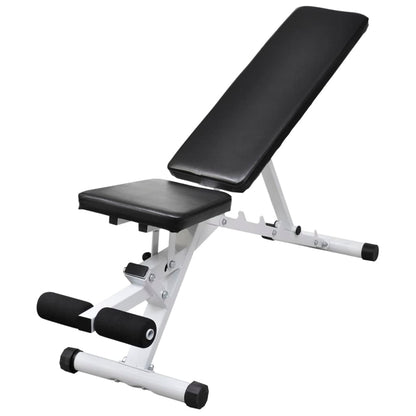 vidaXL Workout Bench with Barbell and Dumbbell Set 60,5 kg 3