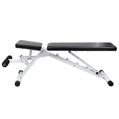 vidaXL Workout Bench with Barbell and Dumbbell Set 30.5 kg 3