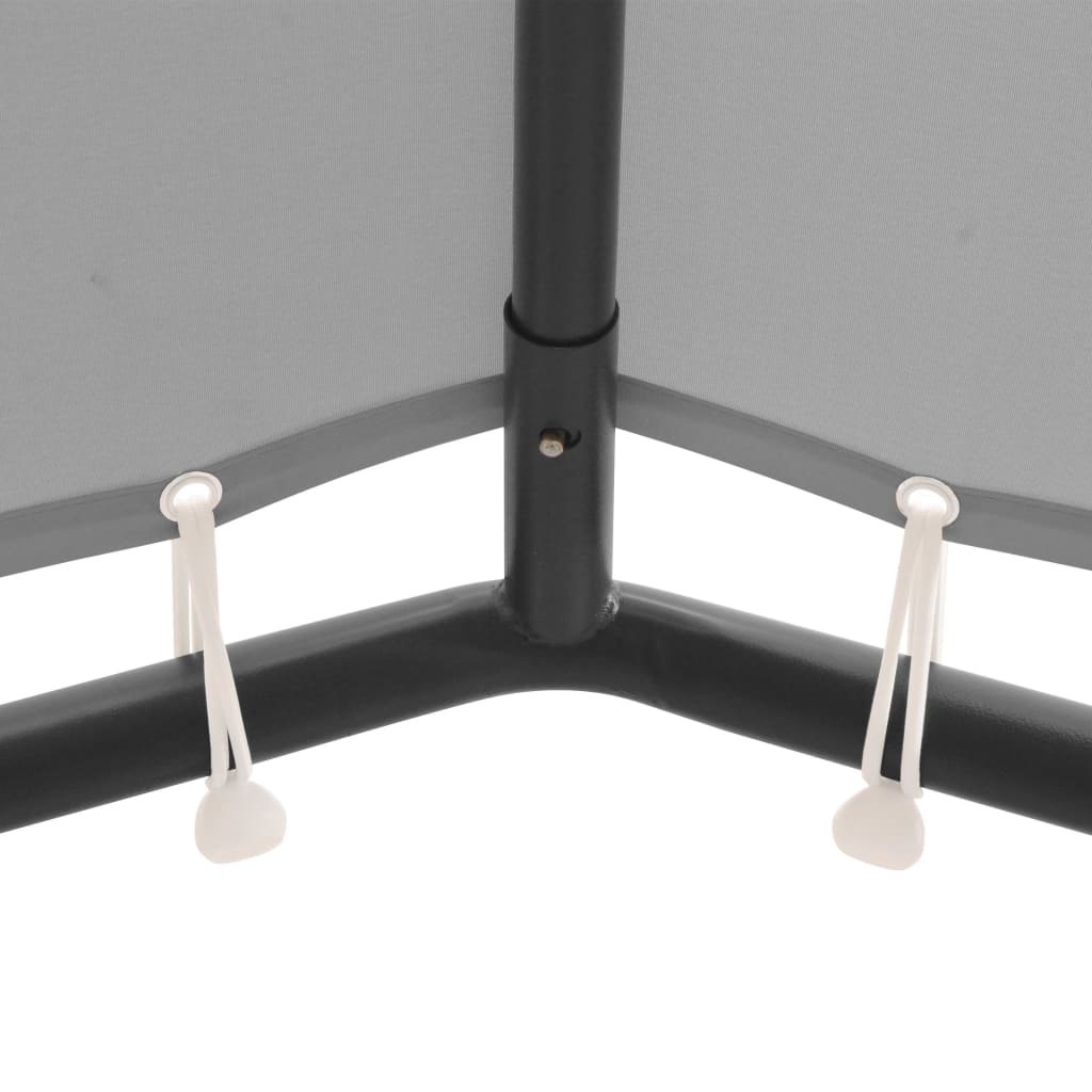 vidaXL Gazebo 4x4 m Anthracite 4