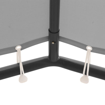 vidaXL Gazebo 4x4 m Anthracite 4