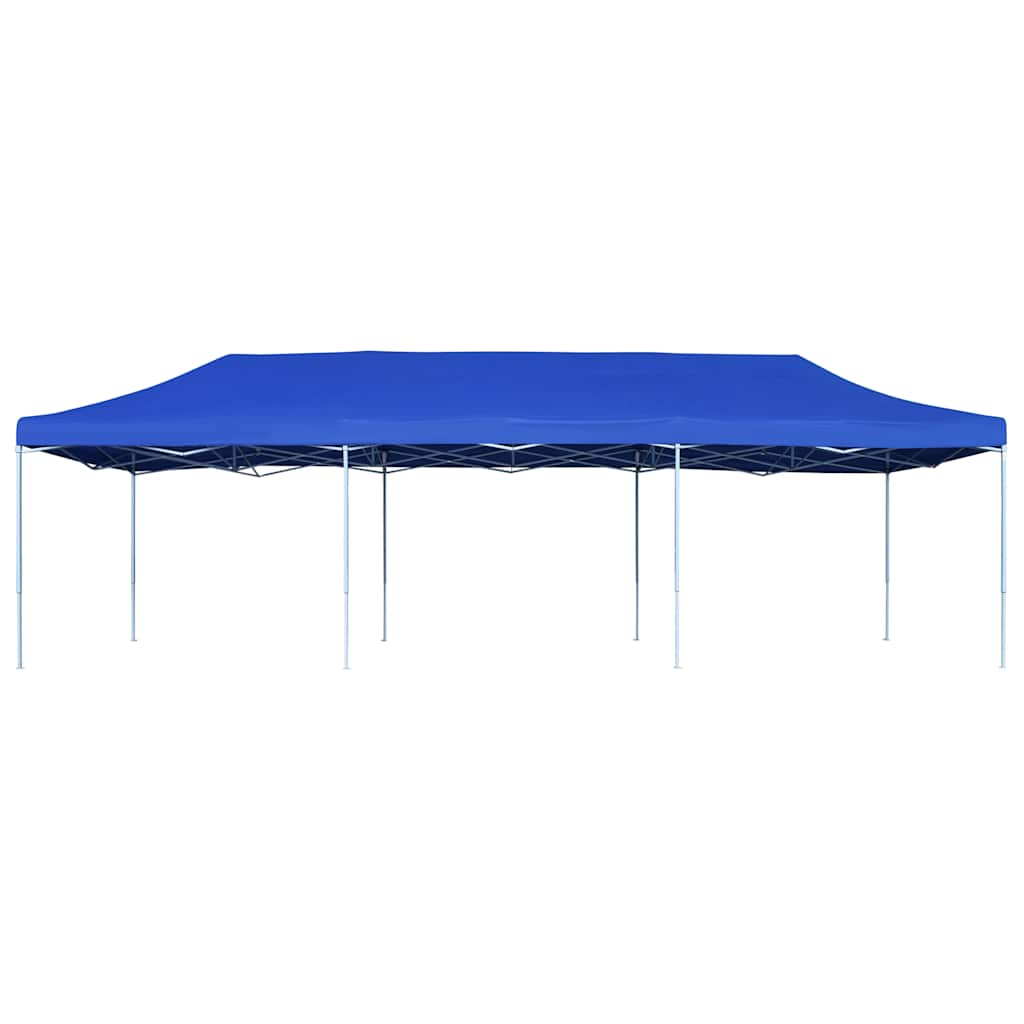vidaXL Folding Pop-up Party Tent 3x9 m Blue 3