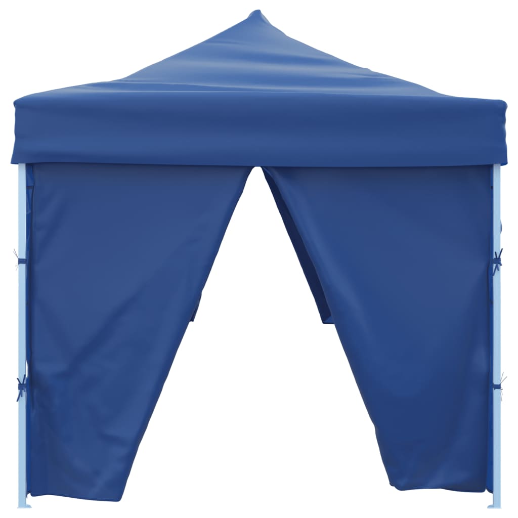vidaXL Folding Pop-up Party Tent with 8 Sidewalls 870x291x315 cm Blue 4