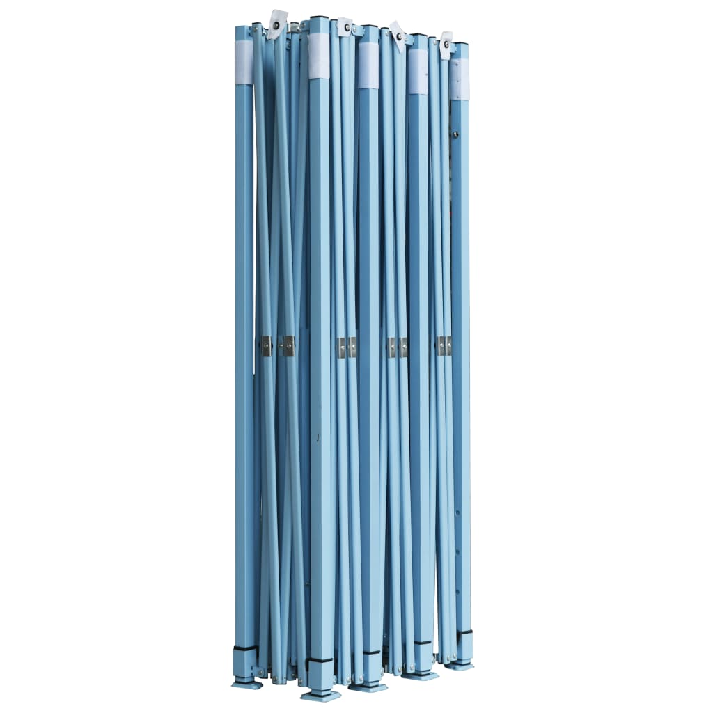 vidaXL Folding Pop-up Party Tent with 8 Sidewalls 870x291x315 cm Blue 6