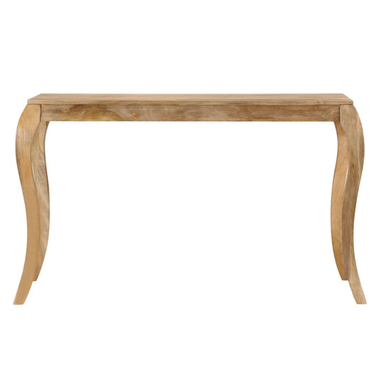 247113 vidaXL Dining Table 118x60x76 cm Solid Mango Wood 2