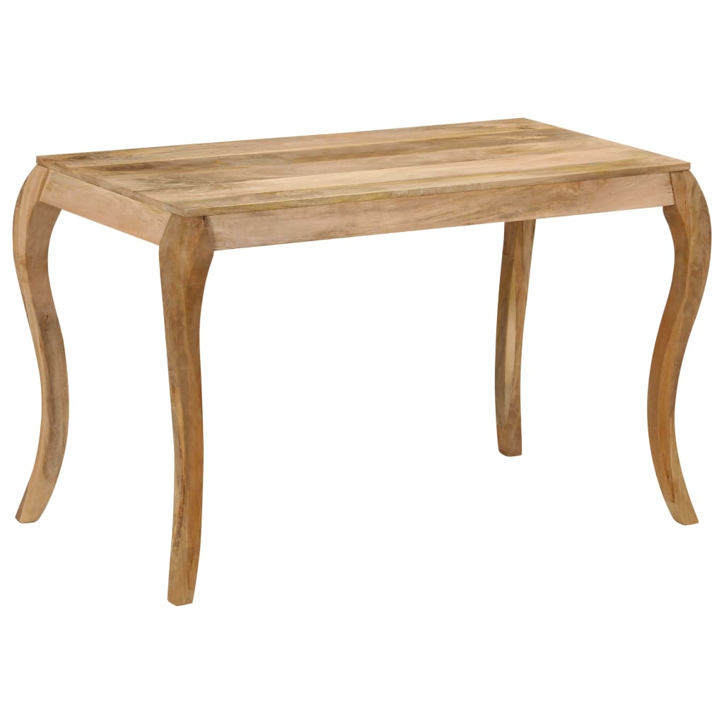 Dining Table Solid Mango Wood 118 cm 60 cm