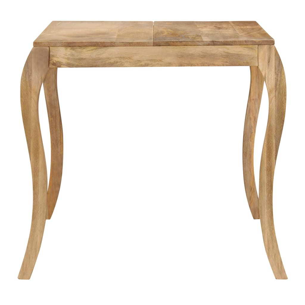 247114 vidaXL Dining Table 135x75x76 cm Solid Mango Wood 3