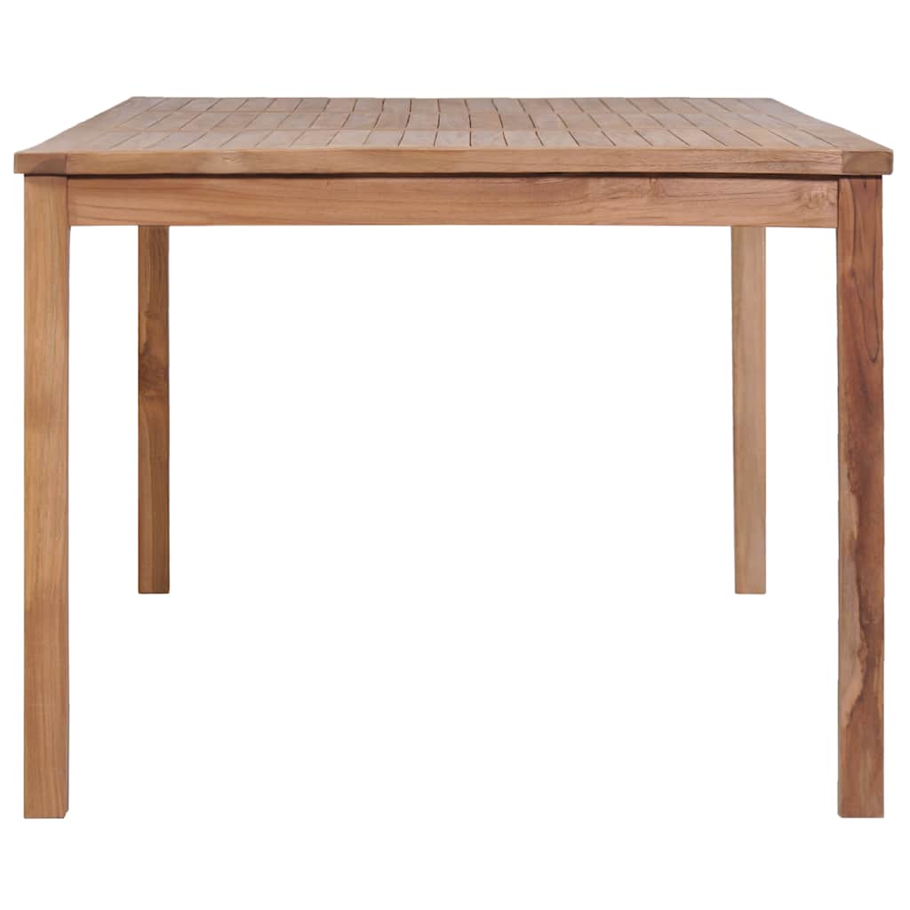 44998 vidaXL Garden Table 200x100x77 cm Solid Teak Wood 3