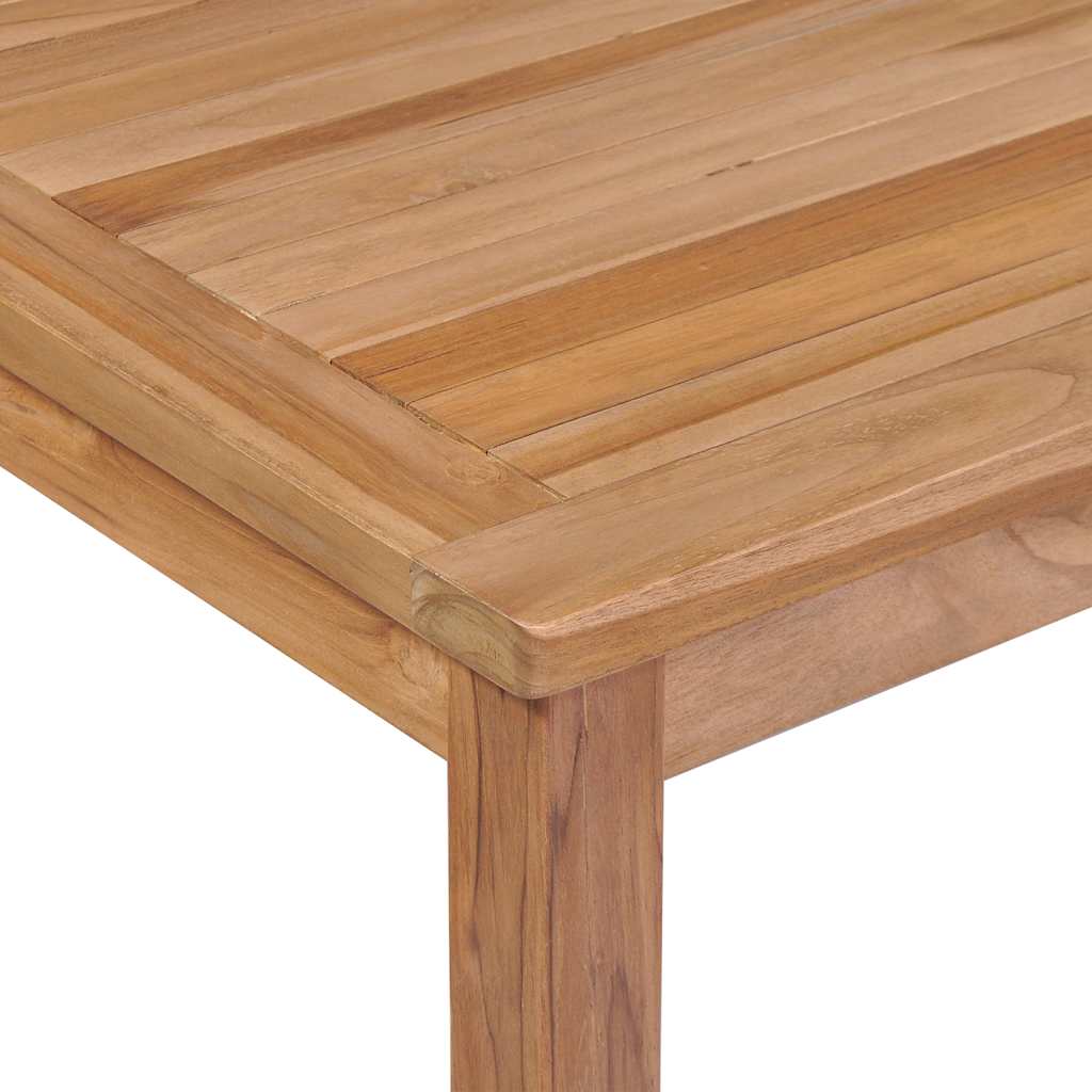 44998 vidaXL Garden Table 200x100x77 cm Solid Teak Wood 5