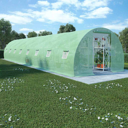 vidaXL Greenhouse | Green | Polyethylene mesh fabric | Large 1