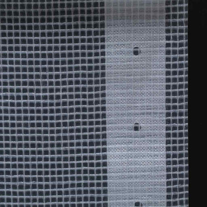 45567 vidaXL Leno Tarpaulin 260 g/m² 4x20 m White 5