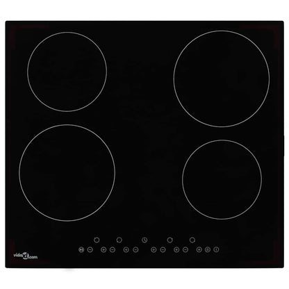 vidaXL Ceramic Hob with 4 Burners Touch Control