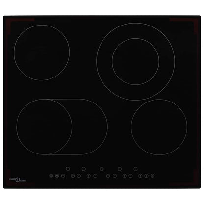 vidaXL Ceramic Hob with 4 Burners Touch Control