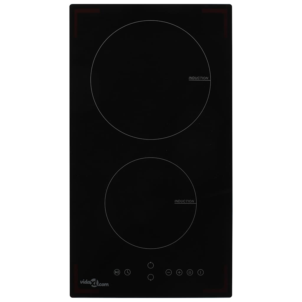 vidaXL Induction Hob with 4 Burners Touch Control Glass