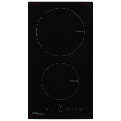 vidaXL Induction Hob with 4 Burners Touch Control Glass