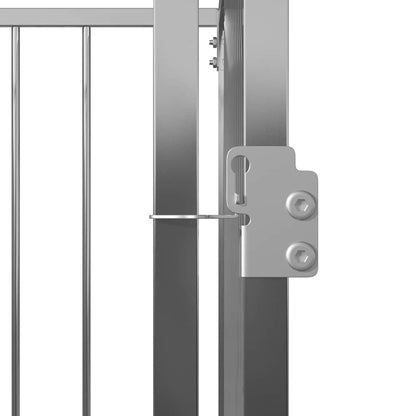vidaXL Dog Kennel | Silver | Steel | 200x200x100 cm | Durable | Dog Kennel 5