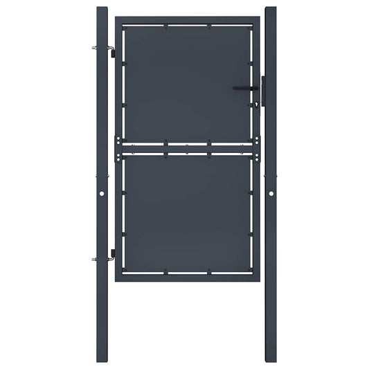 Garden Gate Steel Anthracite 100 cm 175 cm