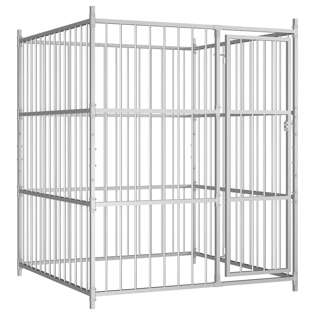 vidaXL Outdoor Dog Kennel 150x150x185 cm 1