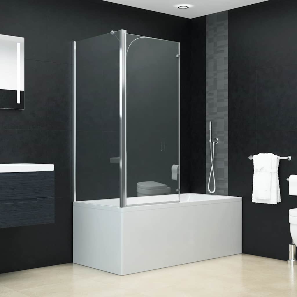 vidaXL Bi-Folding Shower Enclosure ESG 120x68x130 cm 3