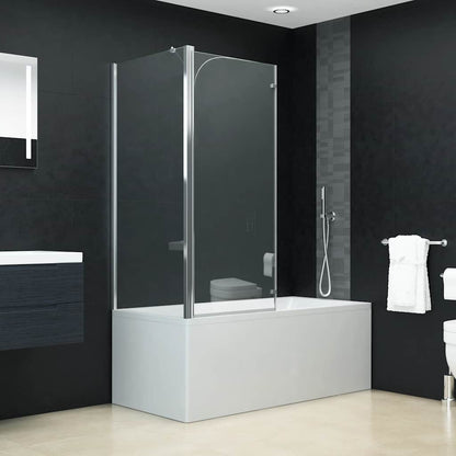vidaXL Bi-Folding Shower Enclosure ESG 120x68x130 cm 3