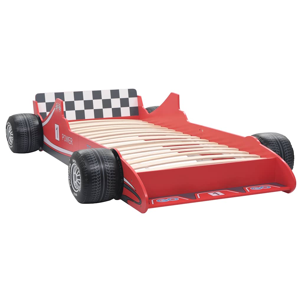 vidaXL Children's Race Car Bed 90x200 cm Red 2
