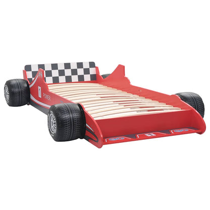 vidaXL Children's Race Car Bed 90x200 cm Red 2