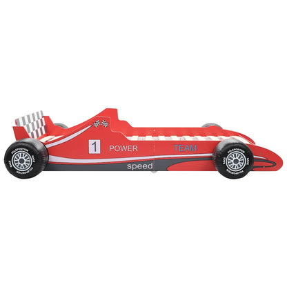 vidaXL Children's Race Car Bed 90x200 cm Red 4