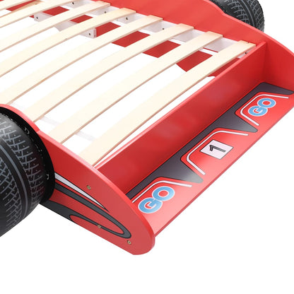 vidaXL Children's Race Car Bed 90x200 cm Red 5